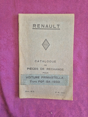 Renault primastella 8 sa - , pg