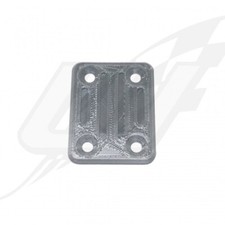 NEUF Skid Plate protezione telaio centrale Hobao Hyper VS2 (3D) nero