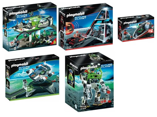 Lot playmobil future planet - future,