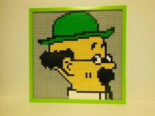 Composition figurine sur