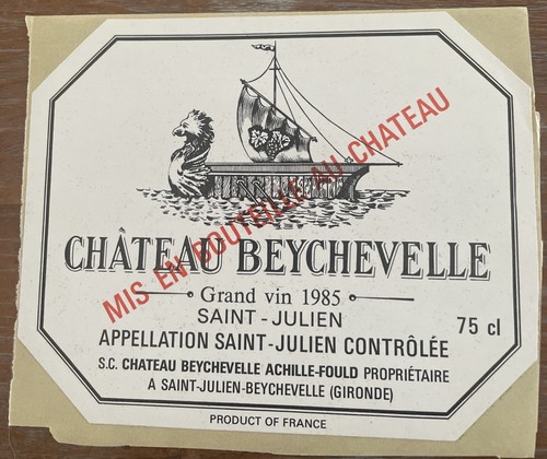étiquette château - Étiquette,