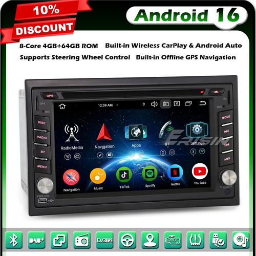 64go android 2din dvd - 2din,