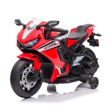 Moto Électrique pour Enfants Honda CBR 1000 12V Avec Accélérateur à Pédale Luc