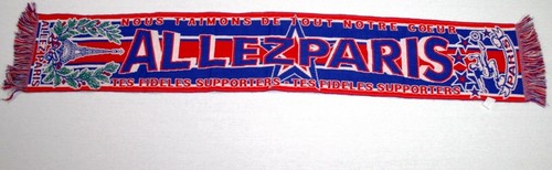 Echarpe supporters psg - supporters, paris