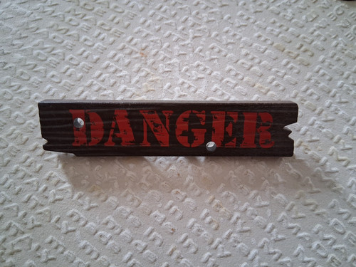 Playmobil panneau danger - playmobil, ,