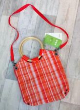 Sac à main à bandoulière femme Skunkfunk SKFK avec anse en bois style Vintage