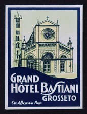 Ancienne étiquette HOTEL