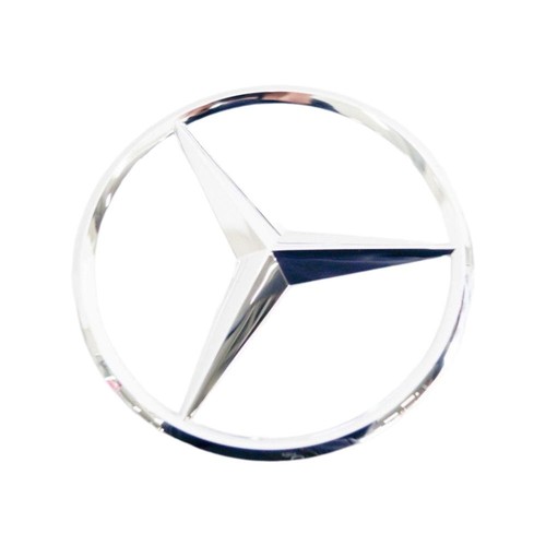 Badge étoile chromé - badge,