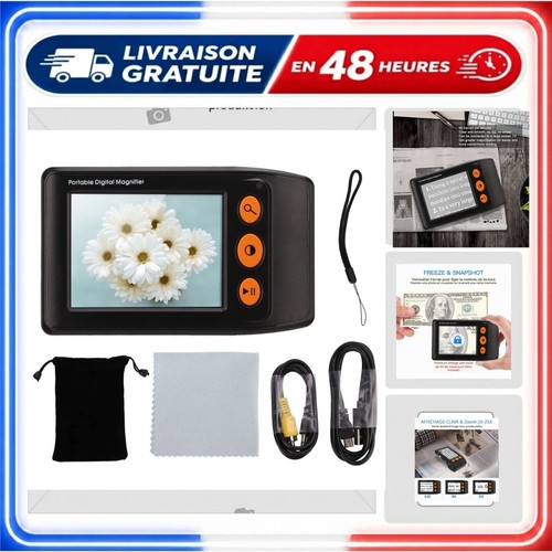 Loupe vidéo électronique - , lcd