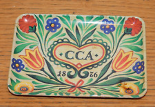 vintage COUPELLE mini plat MEBEL boucherie CCA CHARCUTERIE ALSACIENNE mulhouse