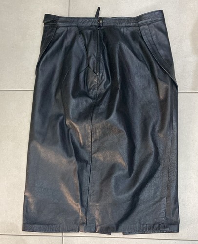 Jupe véritable cuir - jupe,