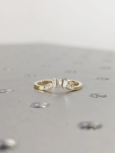 Bague alliance moissanite - alliance,