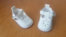 chaussure Blanche 55mm poupée