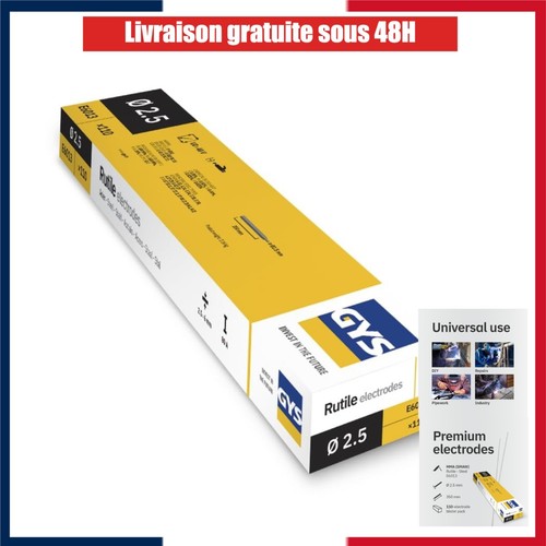 électrodes soudage mma gys - Électrodes,