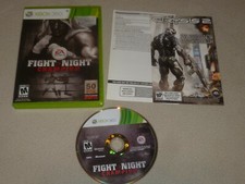 XBOX 360 VIDEO GAME FIGHT NIGHT CHAMPION W CASE EA SPORTS BOXING