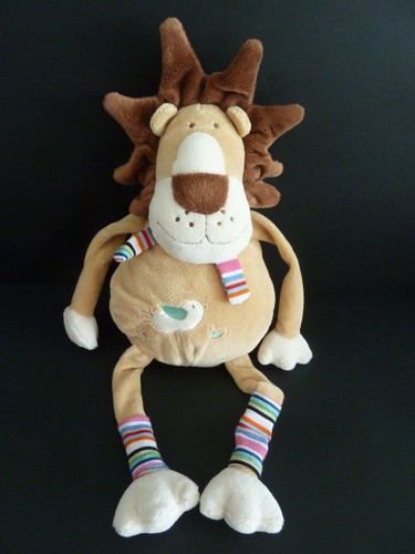Doudou peluche bremel lion - 80.,
