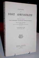 COURS DE DROIT ADMINISTRATIF