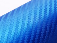 Carbon 3d bleu 2m x 0,5m film