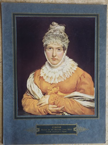 Portrait mme récamier par - mme,
