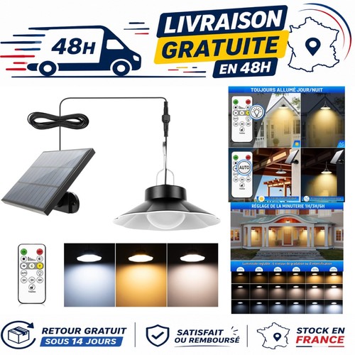 Lampe solaire extérieur - solaire,