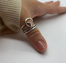 Handmade adjustable Solid 925