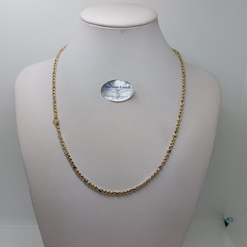 Collier unisexe chaîne or - collier,