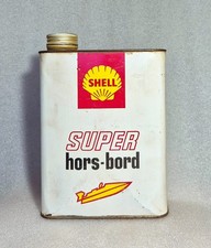 RARE Bidon d'huile SHELL