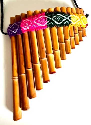 Pan flute bamboo andean - bamboo,