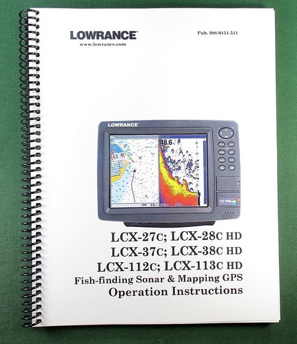 Lowrance lcx 37c - lowrance, lcx-37c