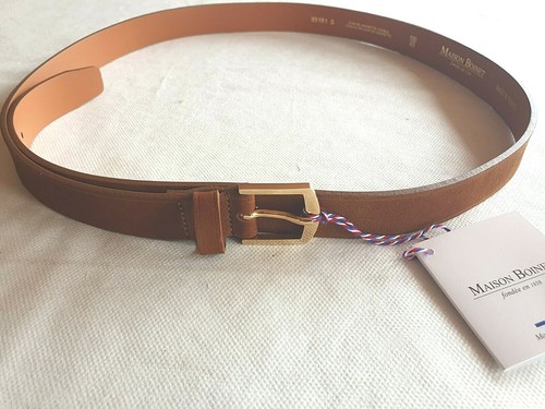 Ceinture marron cuir nubuck - ceinture,