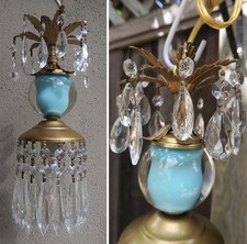 Vintage Turquoise aqua blue