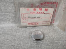 Bouchon chromé en bout de guidon VT750C VT1100C VF750 C HONDA 53171-MB1-000