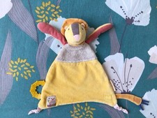Doudou plat Lion Les Papoum