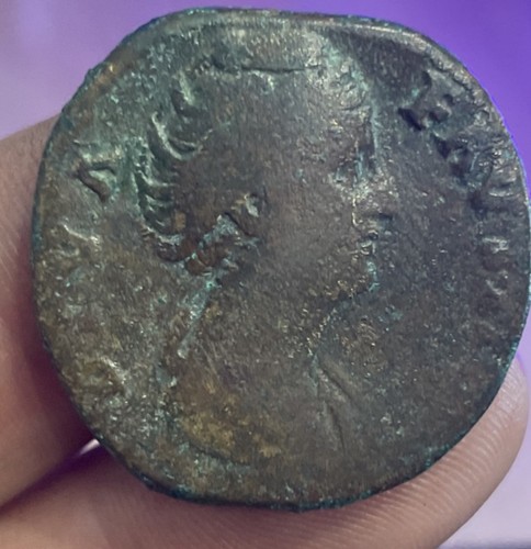 Monnaie romaine faustine - monnaie,