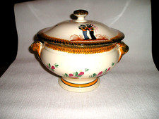 SOUPIERE - FAÏENCE de QUIMPER - HENRIOT - F487 - D023- CG BRETAGNE