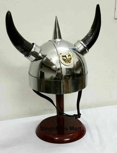 Casque viking cornes armure - casque,