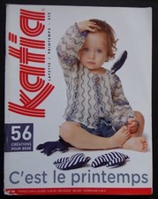 § catalogue laine tricot KATIA n° 64 - bébé layette - printemps été
