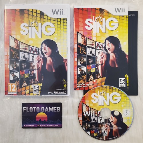Jeu let sing - pour, nintendo