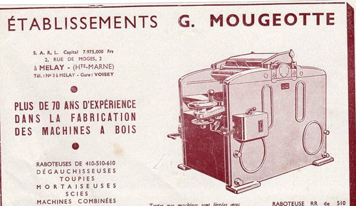 Ets mougeotte raboteuse rue - mougeotte,
