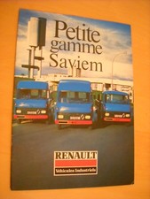 CATALOGUE/BROCHURE PETITE GAMME SAVIEM SG2-SB2-SG3
