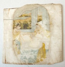 Peinture miniature aquarelle