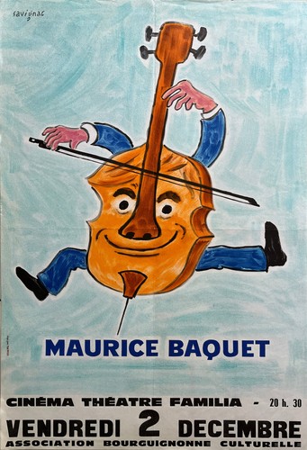Affiche original par - , savignac