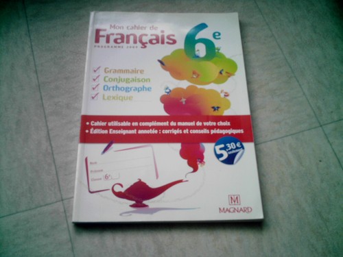 Livre scolaire français 6 - scolaire,
