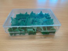 Pièces de jeu de société Parker Risk remplacement pièces d'armée vertes sans planche /A-13