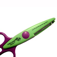 CISEAUX CRANTEURS LAMES METAL 13cm  LAMES 5cm Scrapbooking FVV