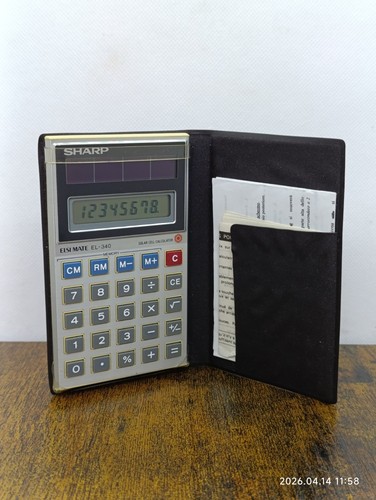 Calculatrice vintage sharp - vintage,