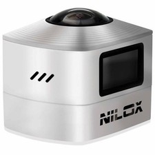 Nilox Evo360 Caméra 360° Action Cam Photographie Pov Live Full Hd 30Fps 8Mp