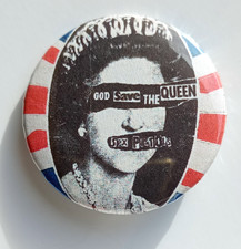 BADGES ÉPINGLE BUTTON PINS PUNK SEX PISTOLS  ANARCHY IN THE UK  DESTROY MONARCHY