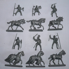 FIGURINES PUBLICITAIRES MOKAREX / SERIE DES NOBLES EN ARMURE DE XV eme