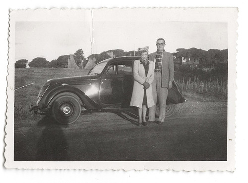 C428 couple avec voiture - c428,